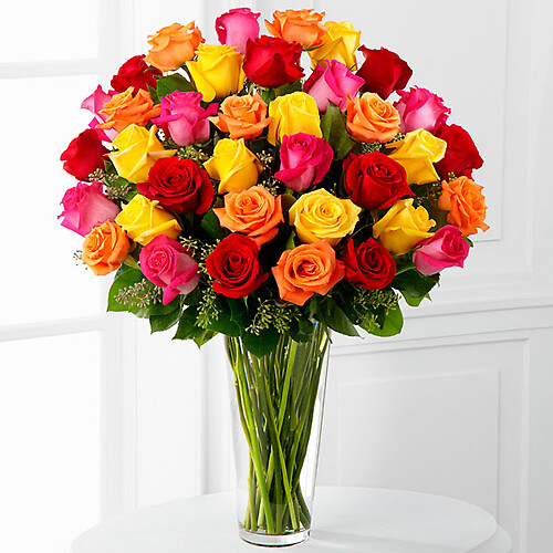 The Bright Spark&amp;trade; Rose Bouquet