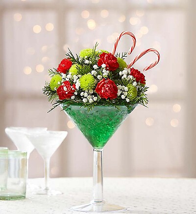 Teleflora's Peppermint Sticks Bouquet